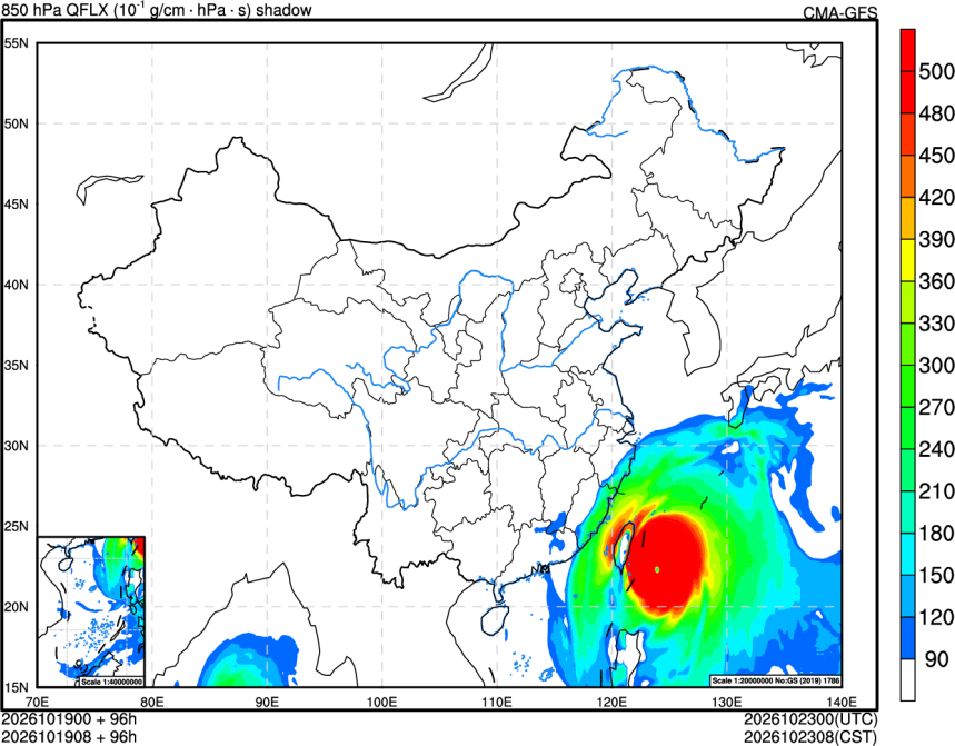 10/19 00时 +096小时