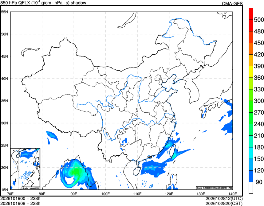 10/19 00时 +228小时