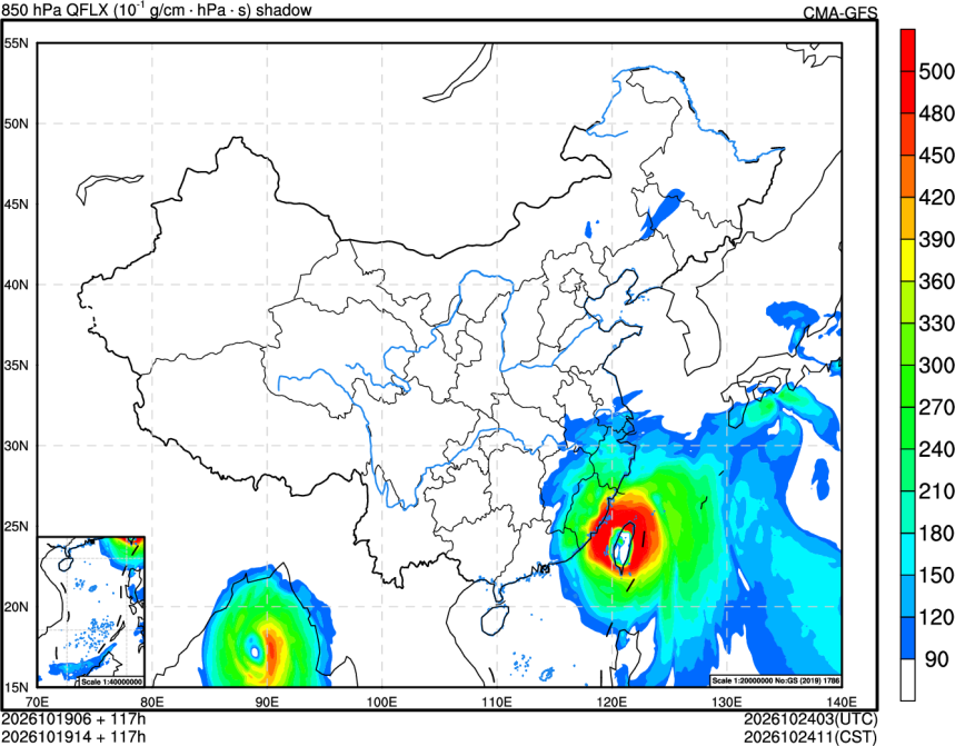 10/19 06时 +117小时