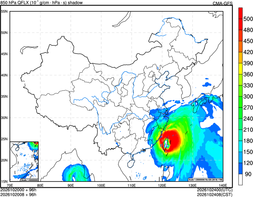 10/20 00时 +096小时