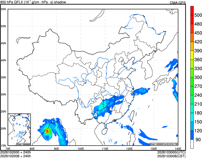 10/20 00时 +240小时