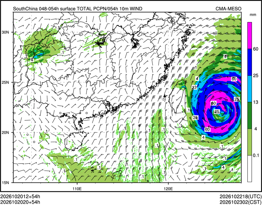 10/20 20时 +054小时