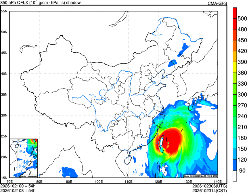 10/21 00时 +054小时