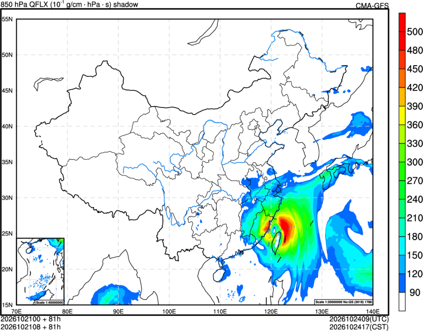 10/21 00时 +081小时