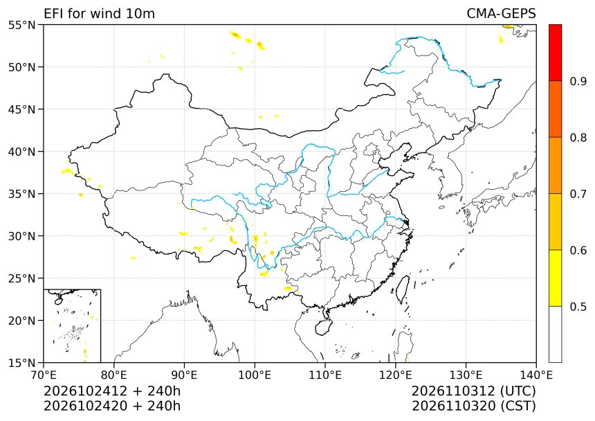 10/24 20时 +240小时