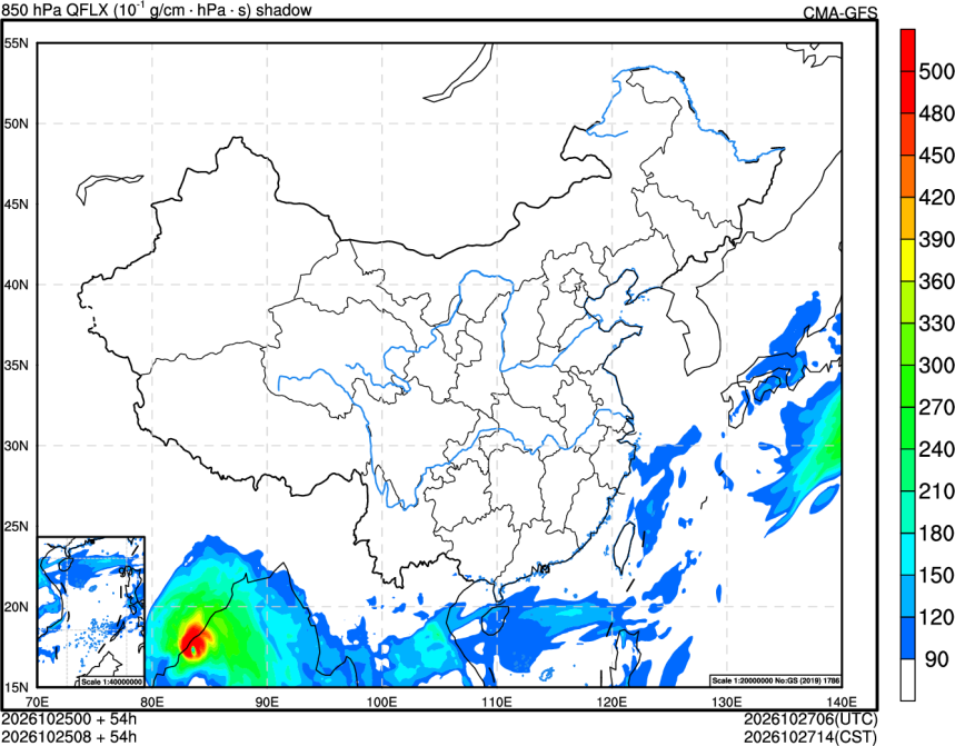 10/25 00时 +054小时