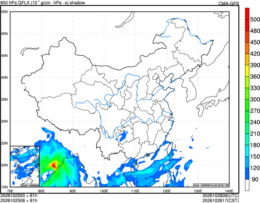 10/25 00时 +081小时