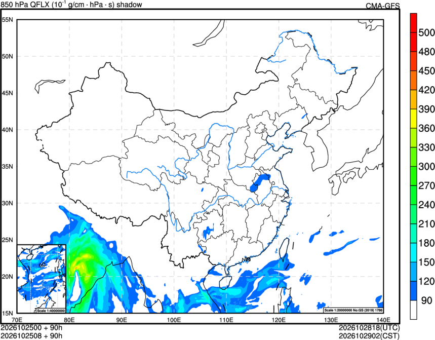 10/25 00时 +090小时