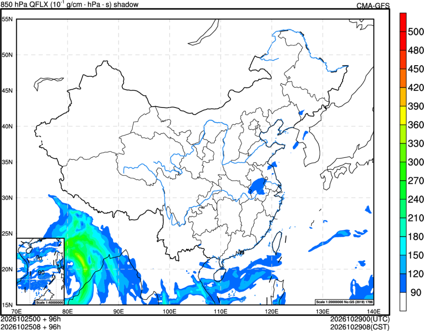 10/25 00时 +096小时