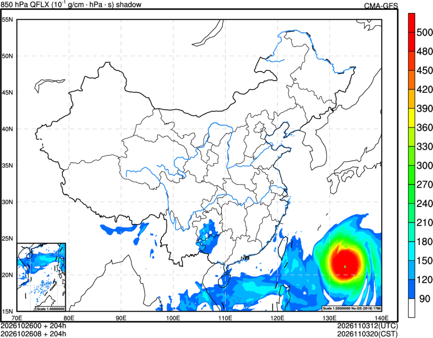 10/26 00时 +204小时