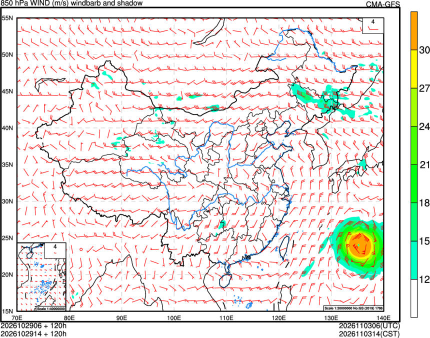 10/29 06时 +120小时