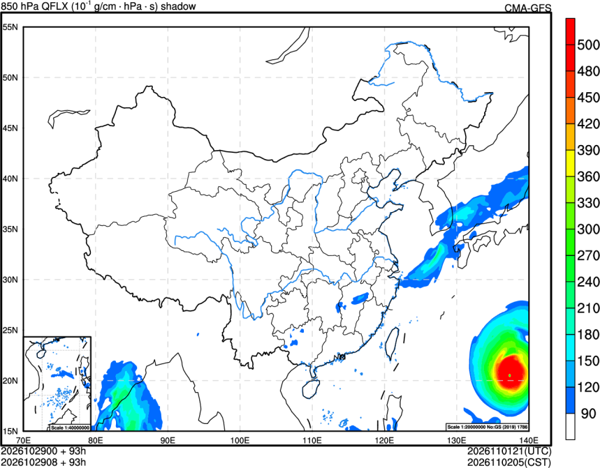 10/29 00时 +093小时