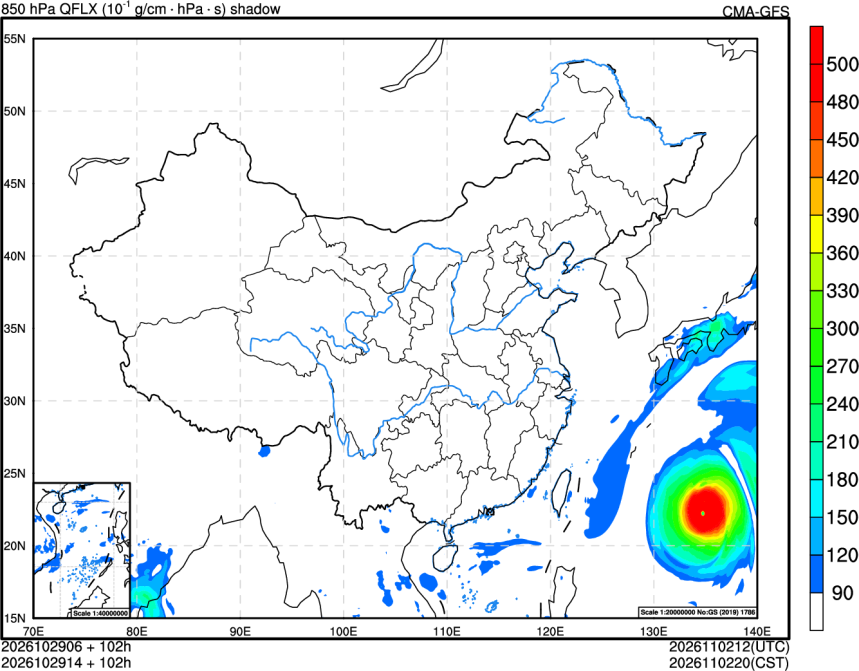 10/29 06时 +102小时