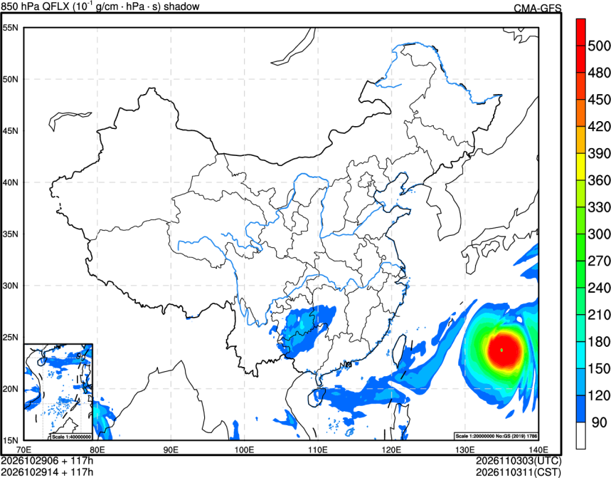 10/29 06时 +117小时