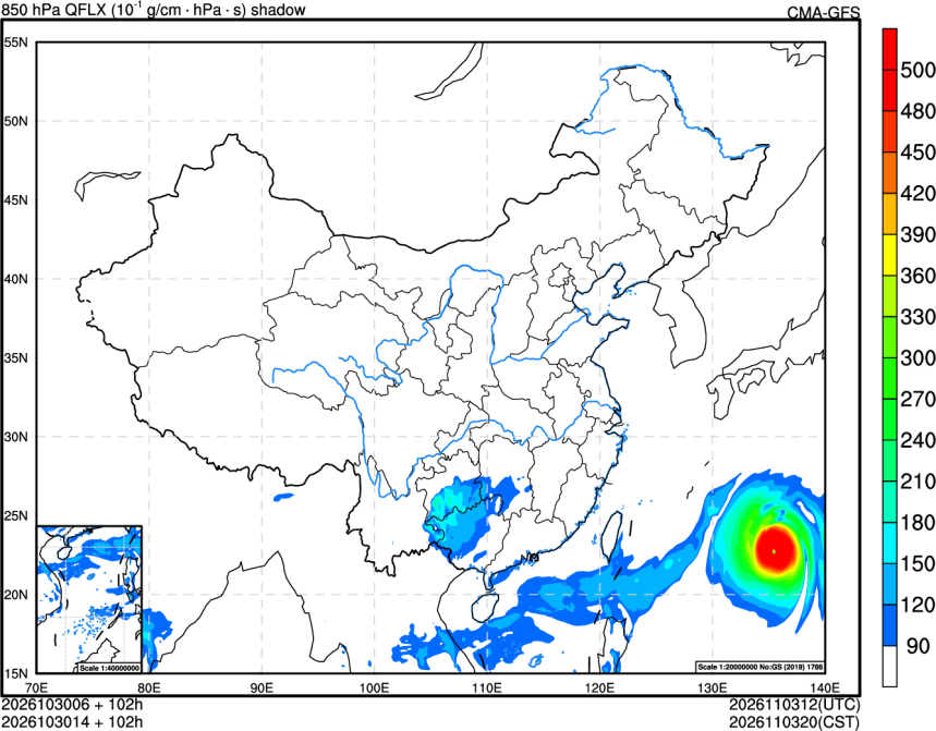 10/30 06时 +102小时